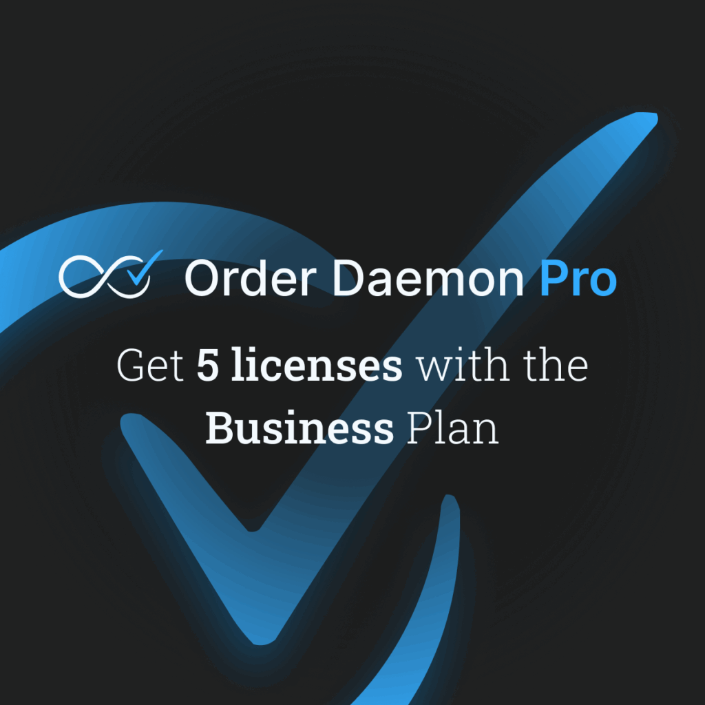 Get 5 licenses with the Business plan